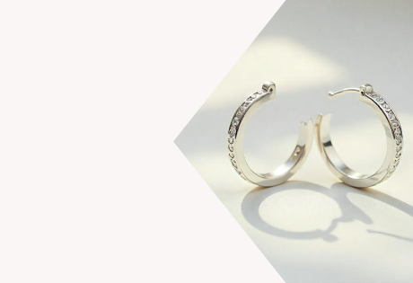 Серьги из серебра